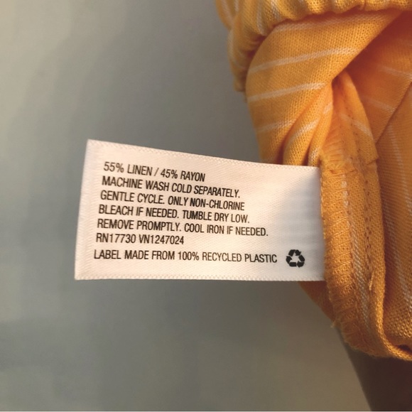 NWOT A New Day tie front crop tank - Picture 5 of 5